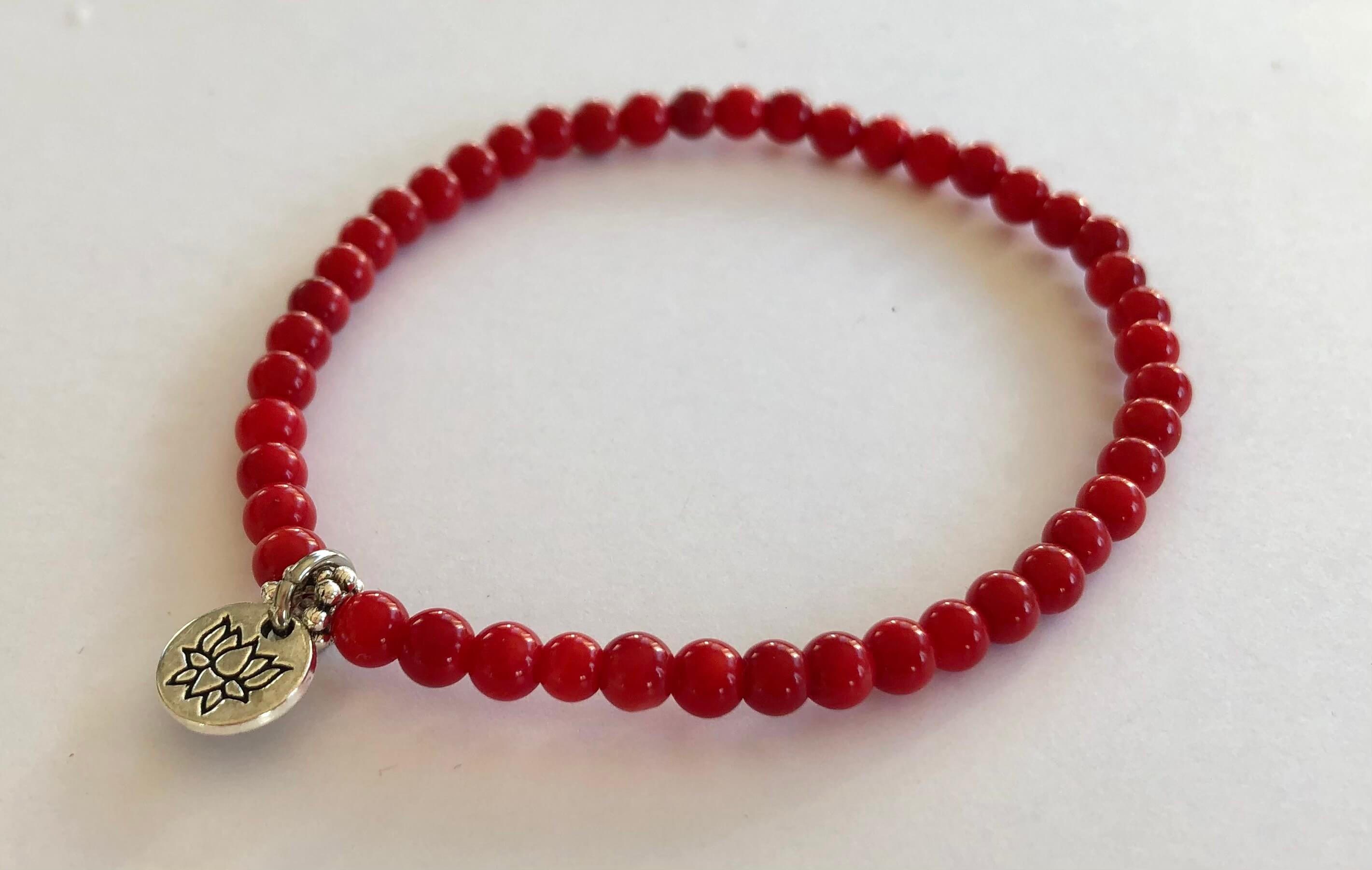 Koralle Armband