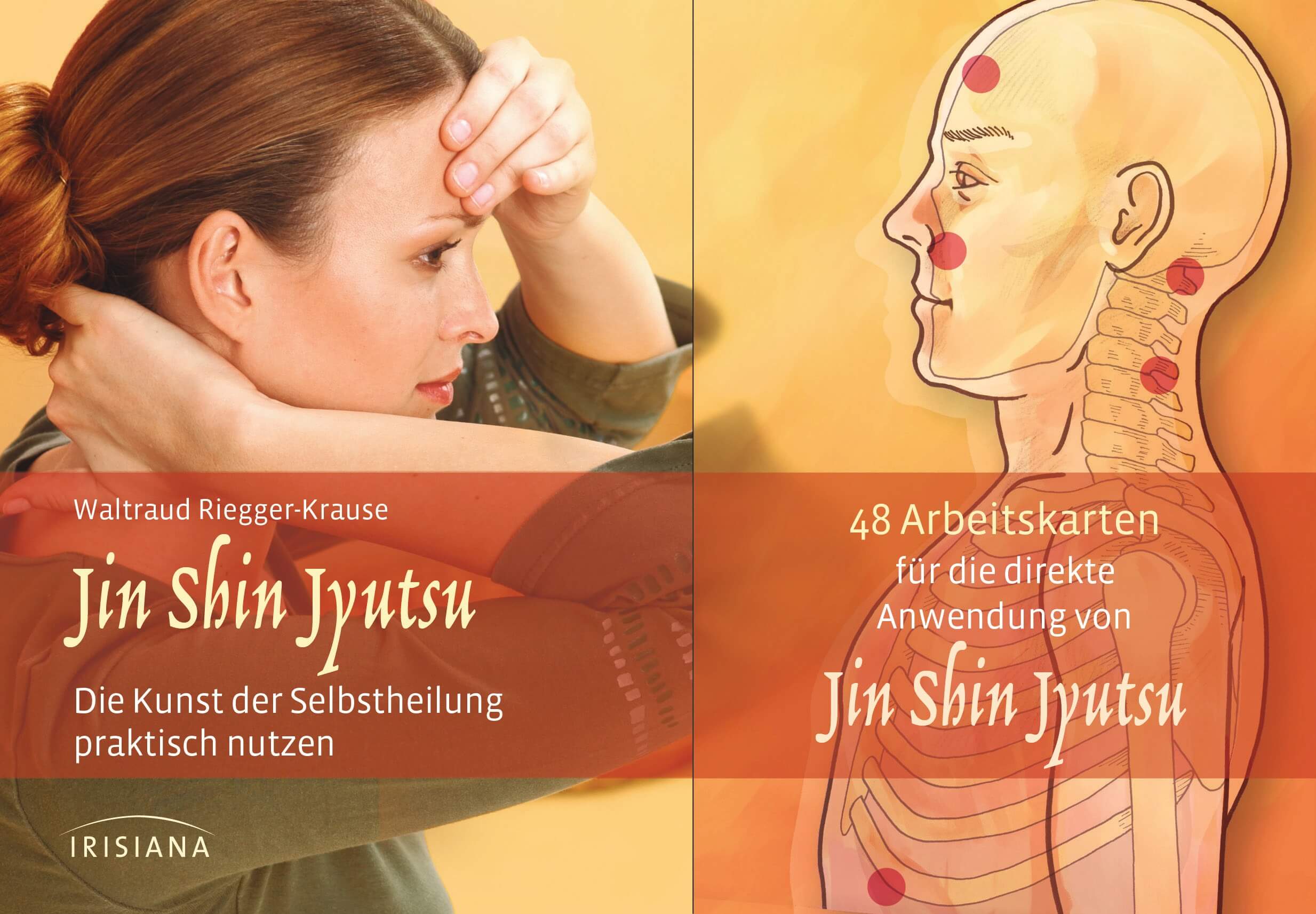 Jin Shin Jyutsu-Set, Buch mit 48 Karten