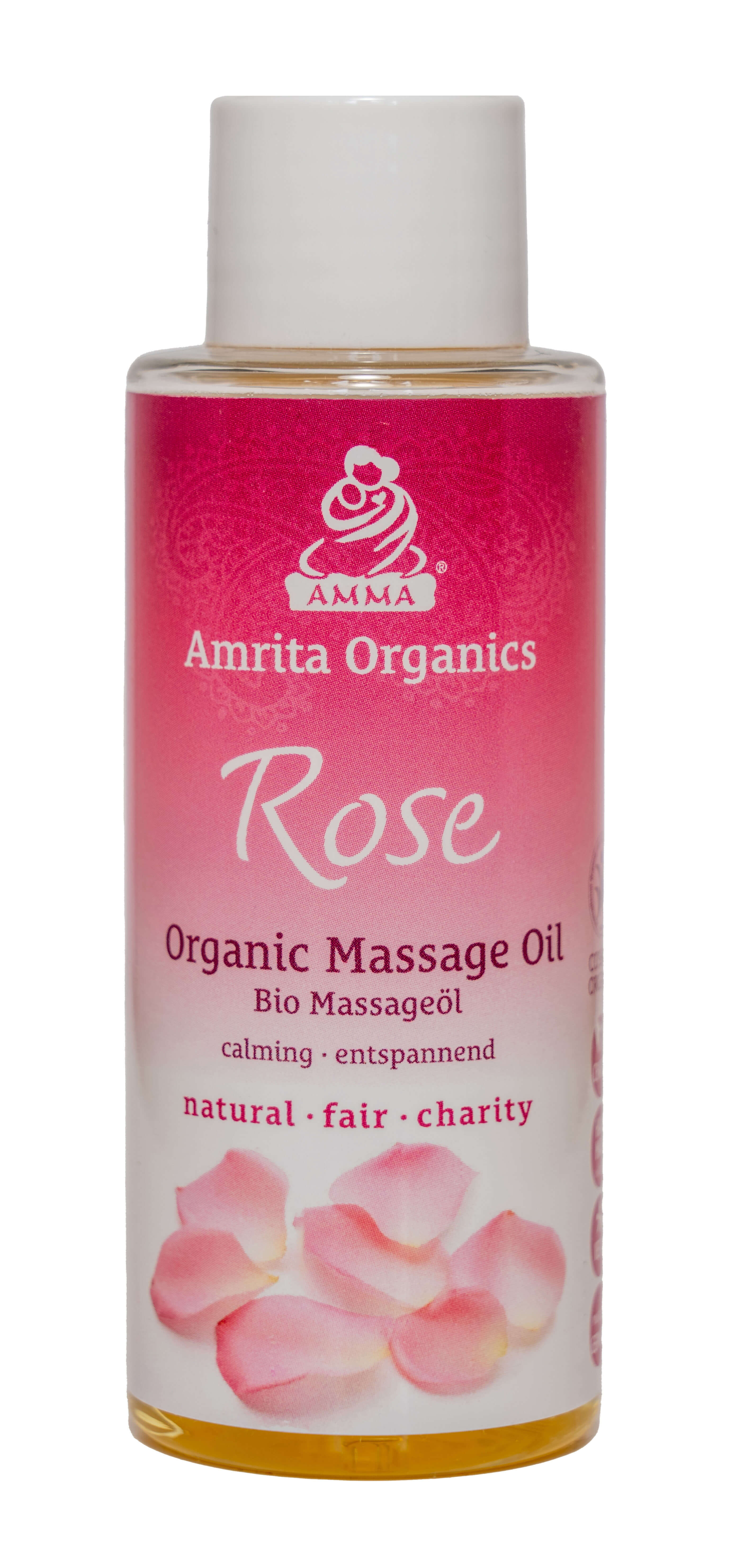 Massageöl Rose, bio