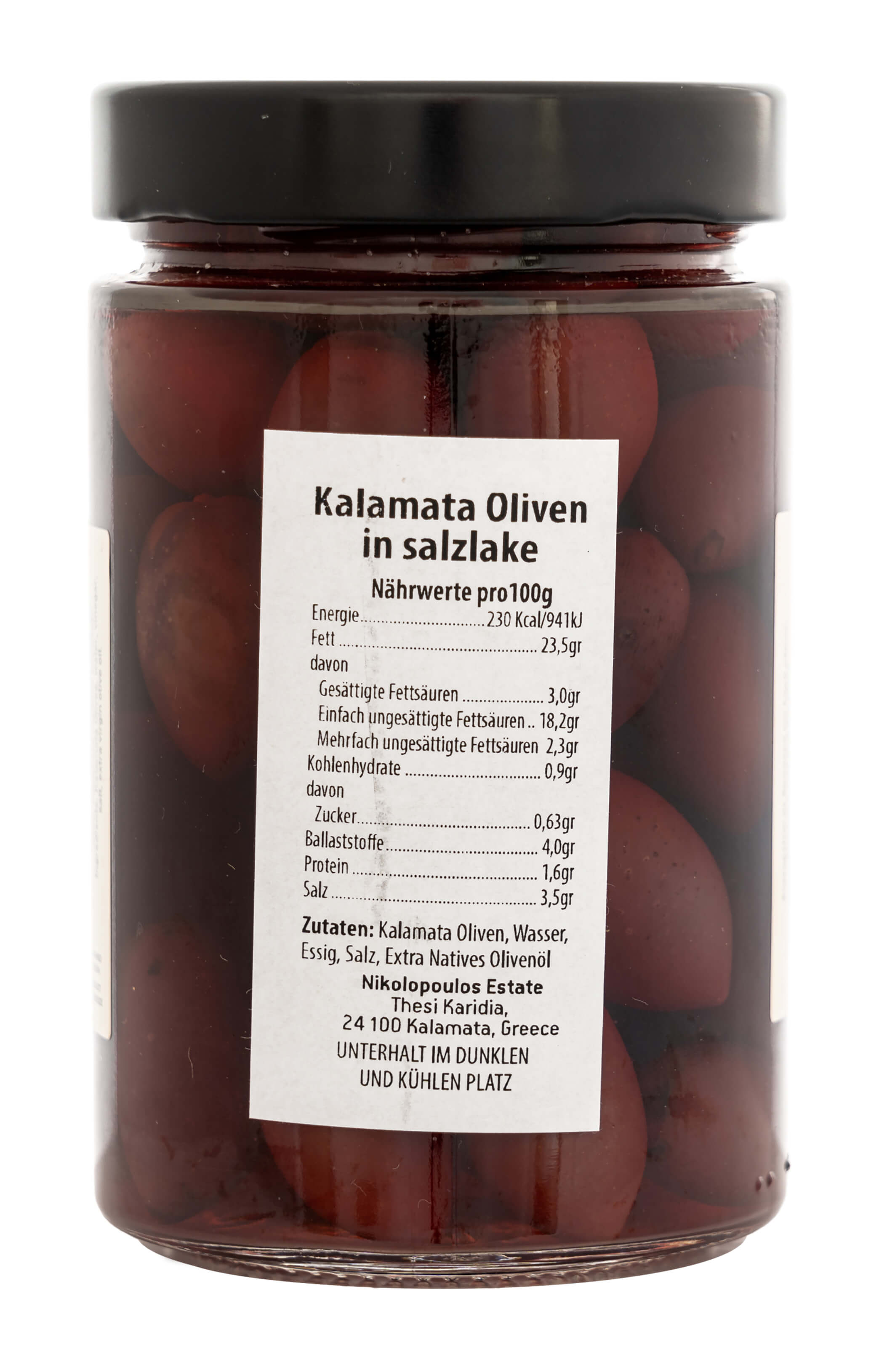 Bio Kalamata Oliven
