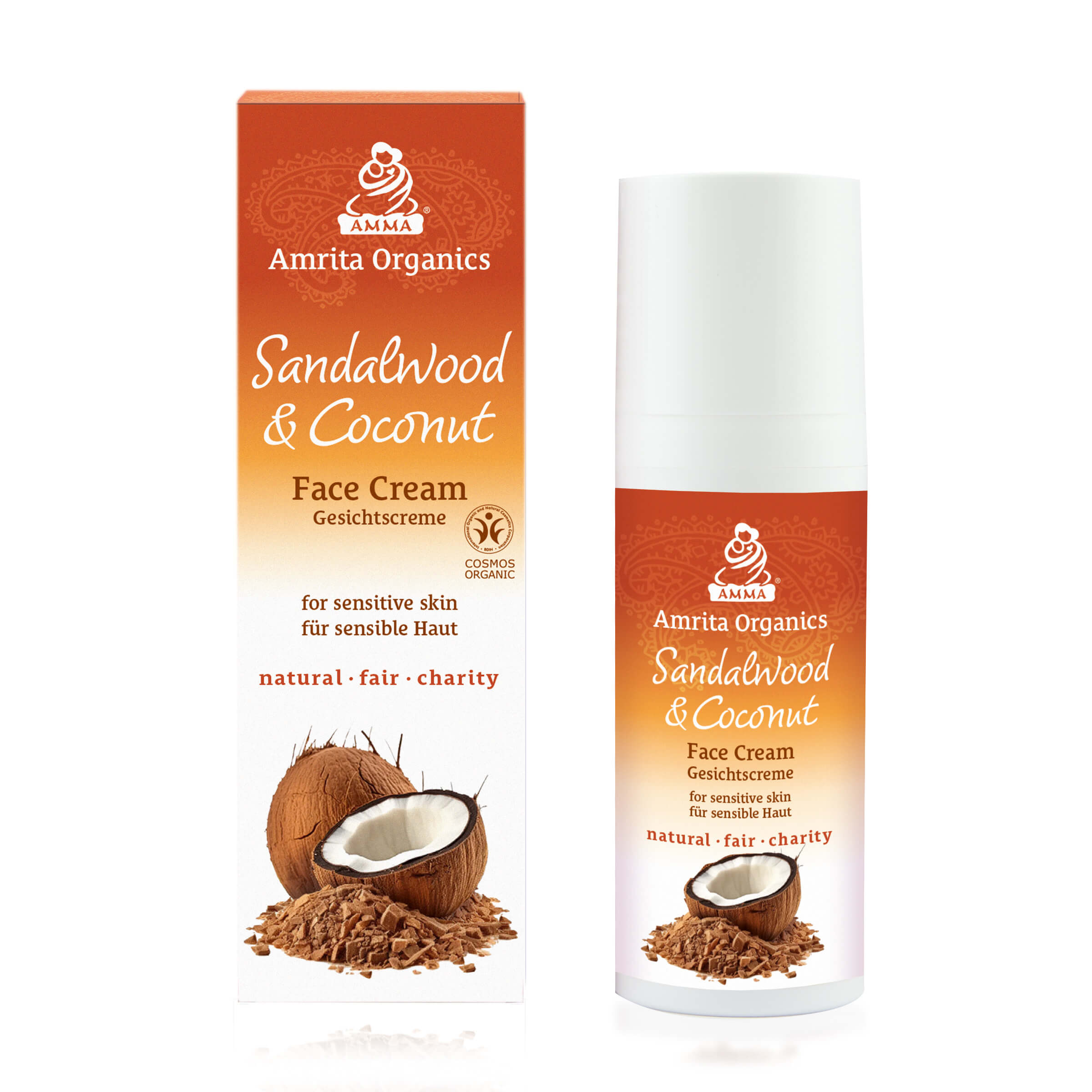 Gesichtscreme Sandalwood and Coconut