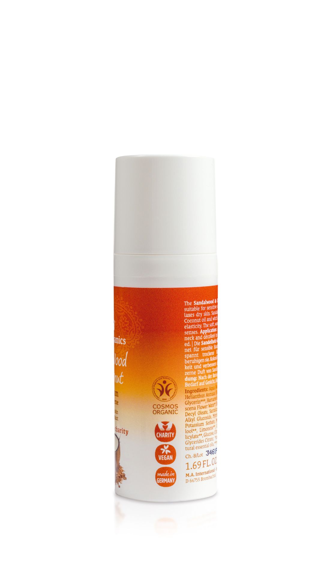 Gesichtscreme Sandalwood and Coconut Gesichtscreme Sandalwood and Coconut